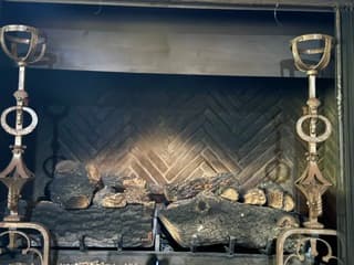 Herringbone Fireplace Sweep & Restoration after professional cleaning