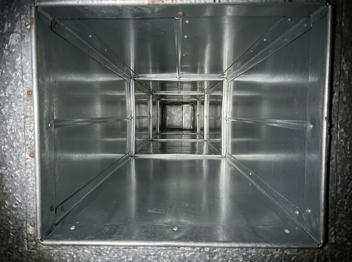 Deep HVAC Air Duct Sanitization after professional cleaning